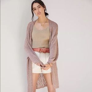 NWT Anthropologie Crochet Duster Cardigan